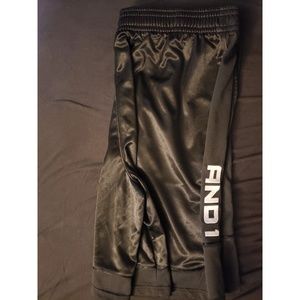 Black basketball shorts